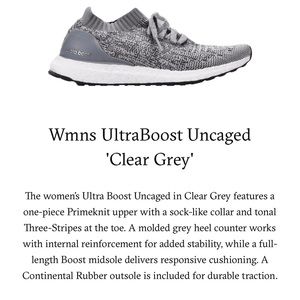 Adidas Ultraboost Uncaged Gray—Unisex